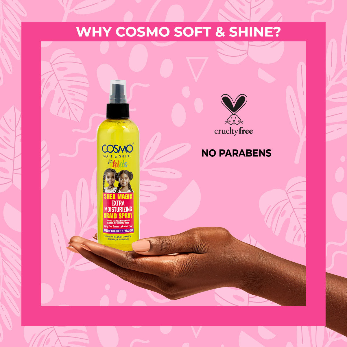 Soft & Shine Kids Shea Magic Extra Moisturizing Braid Spray