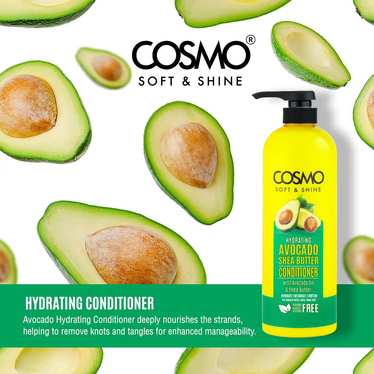 Soft & Shine Hydrating Avocado & Shea Butter Conditioner