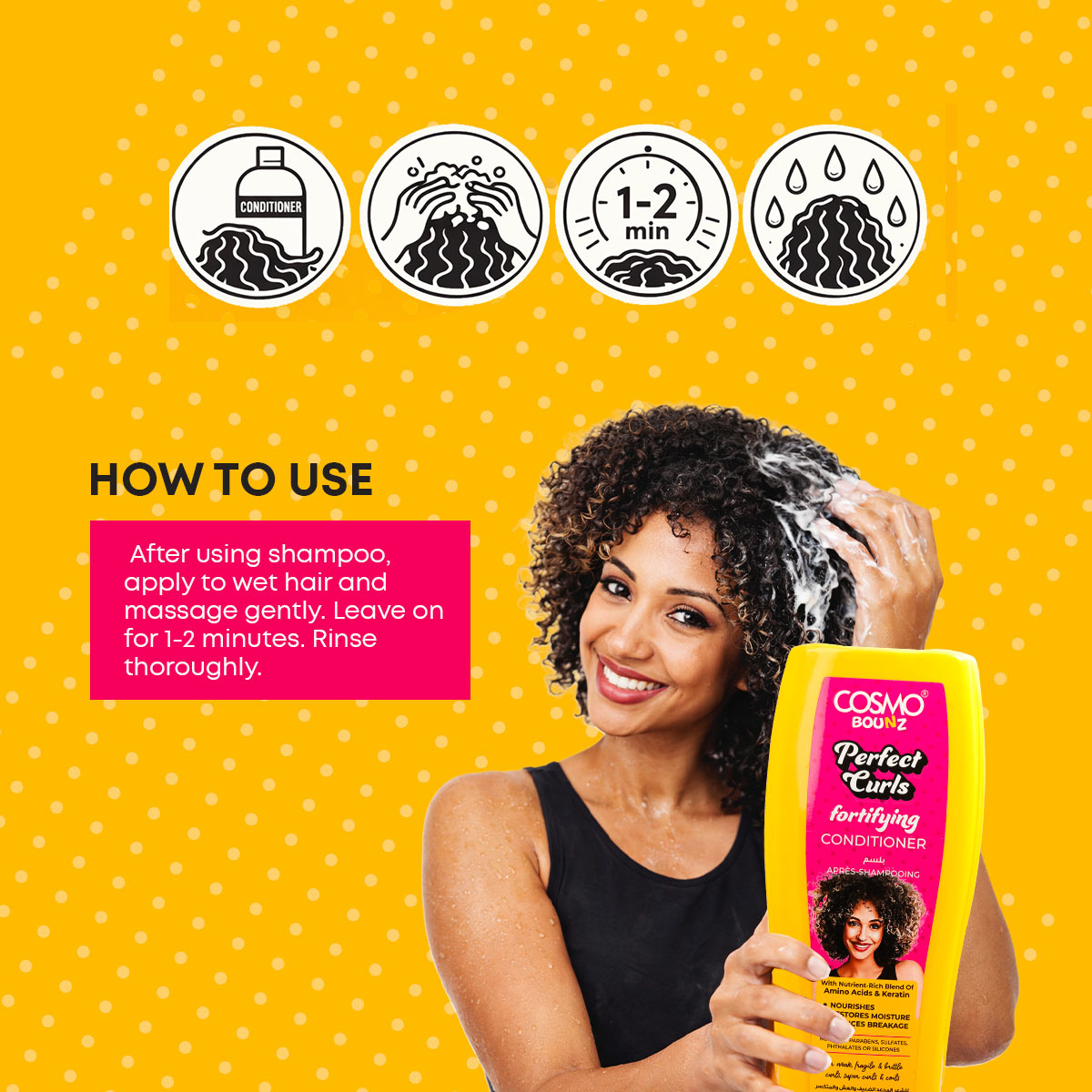 Bounz Perfect Curls Fortifying Conditioner