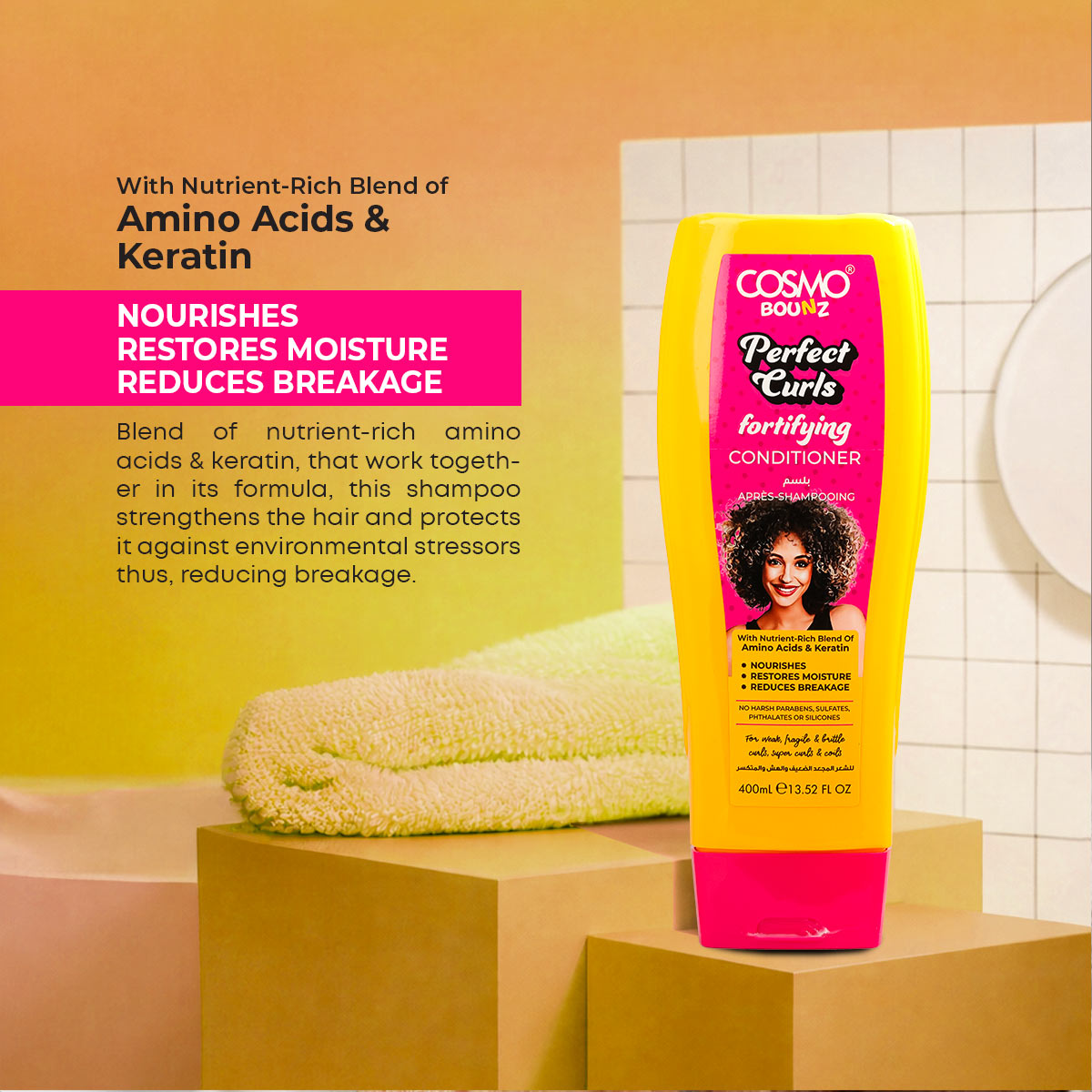 Bounz Perfect Curls Fortifying Conditioner