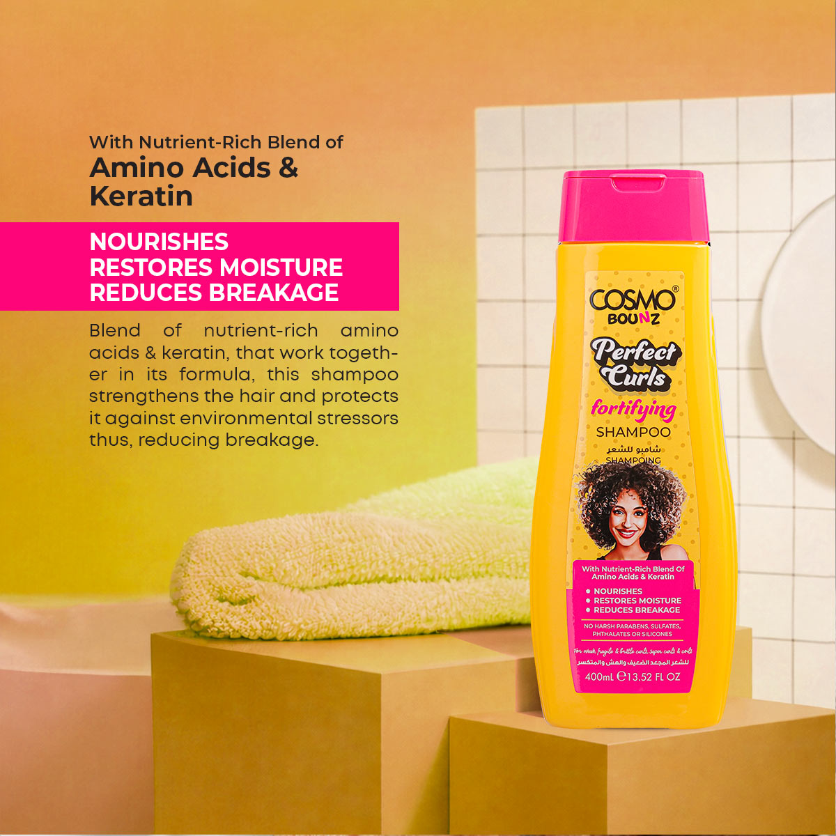 Bounz Perfect Curls Fortifying Shampoo