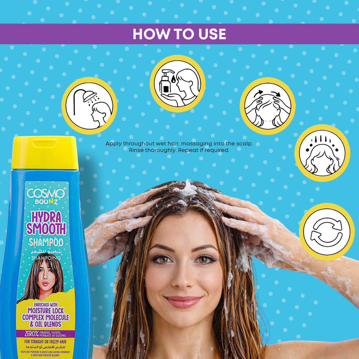 Bounz Hydra Smooth Shampoo