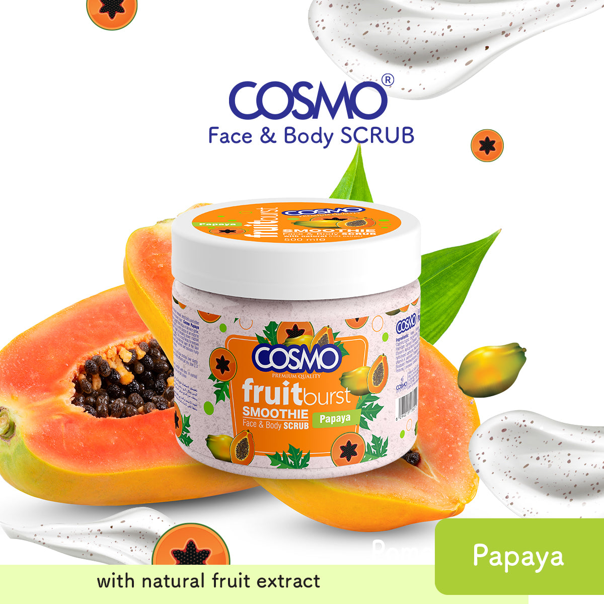 Papaya Face & Body Scrub