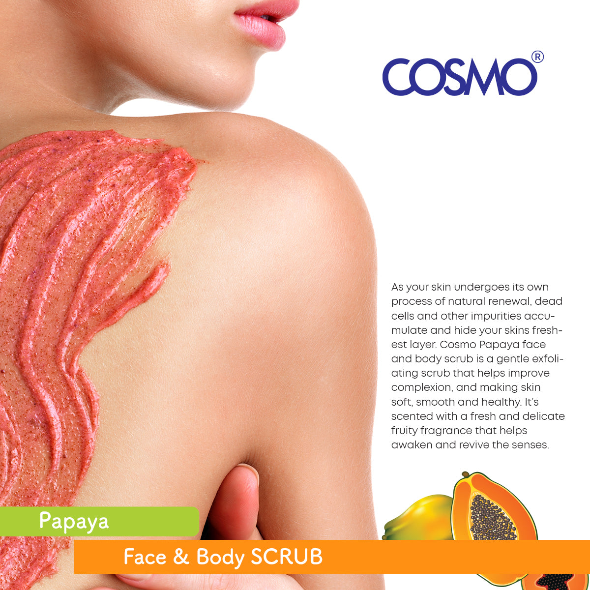 Papaya Face & Body Scrub