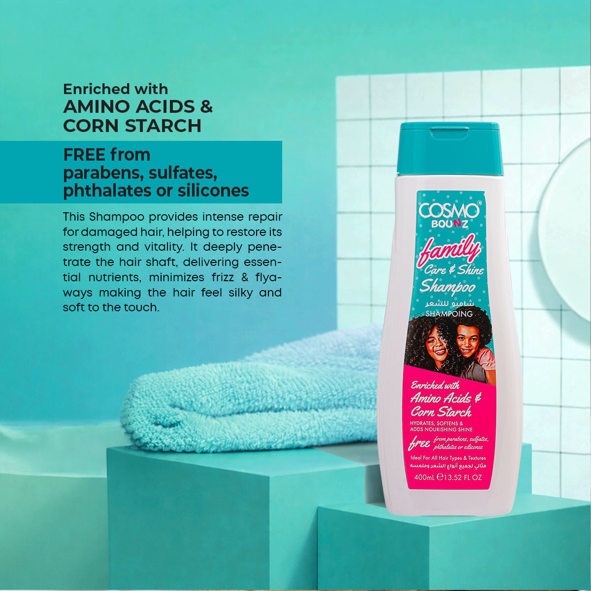 Bounz Family Care & Shine Shampoo
