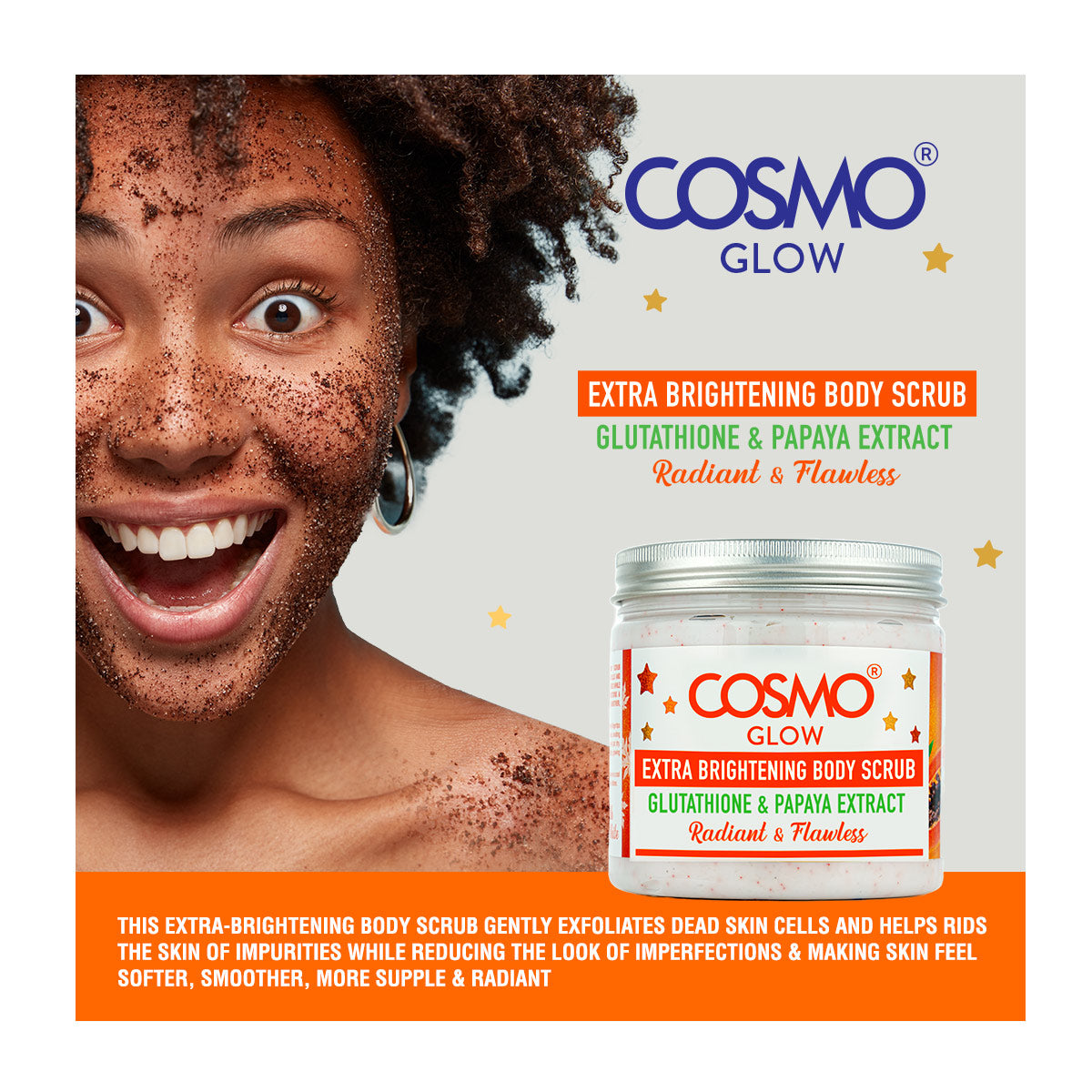 Cosmo Glow Extra Brightening Body Scrub