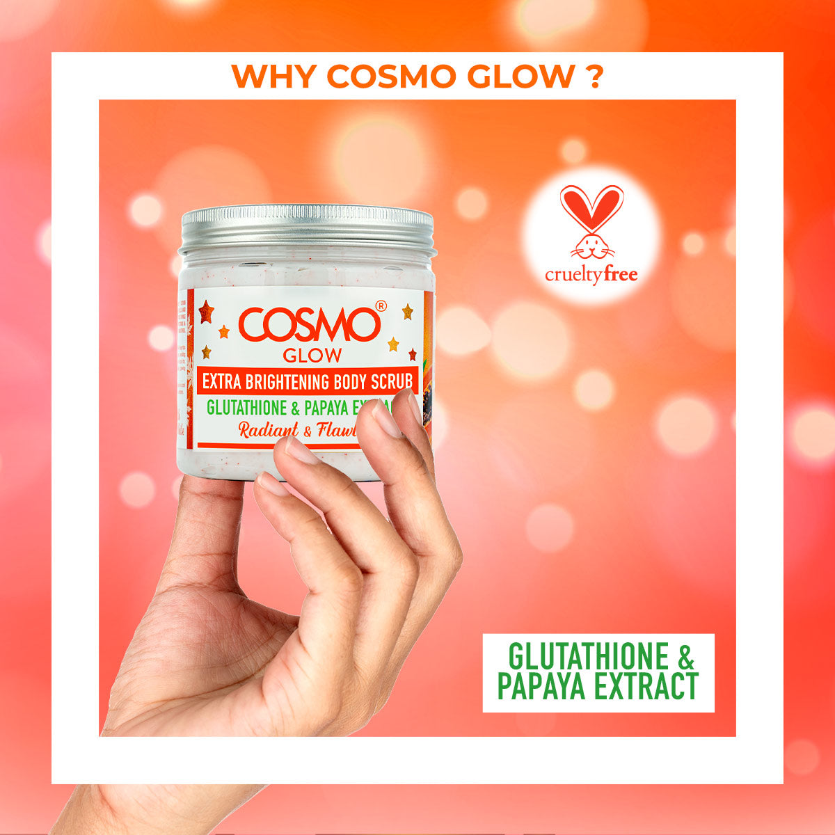 Cosmo Glow Extra Brightening Body Scrub