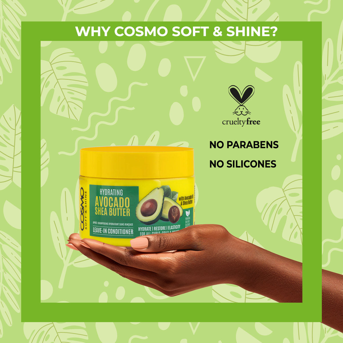 Soft & Shine Hydrating Avocado & Shea Butter Leave-In Conditioner