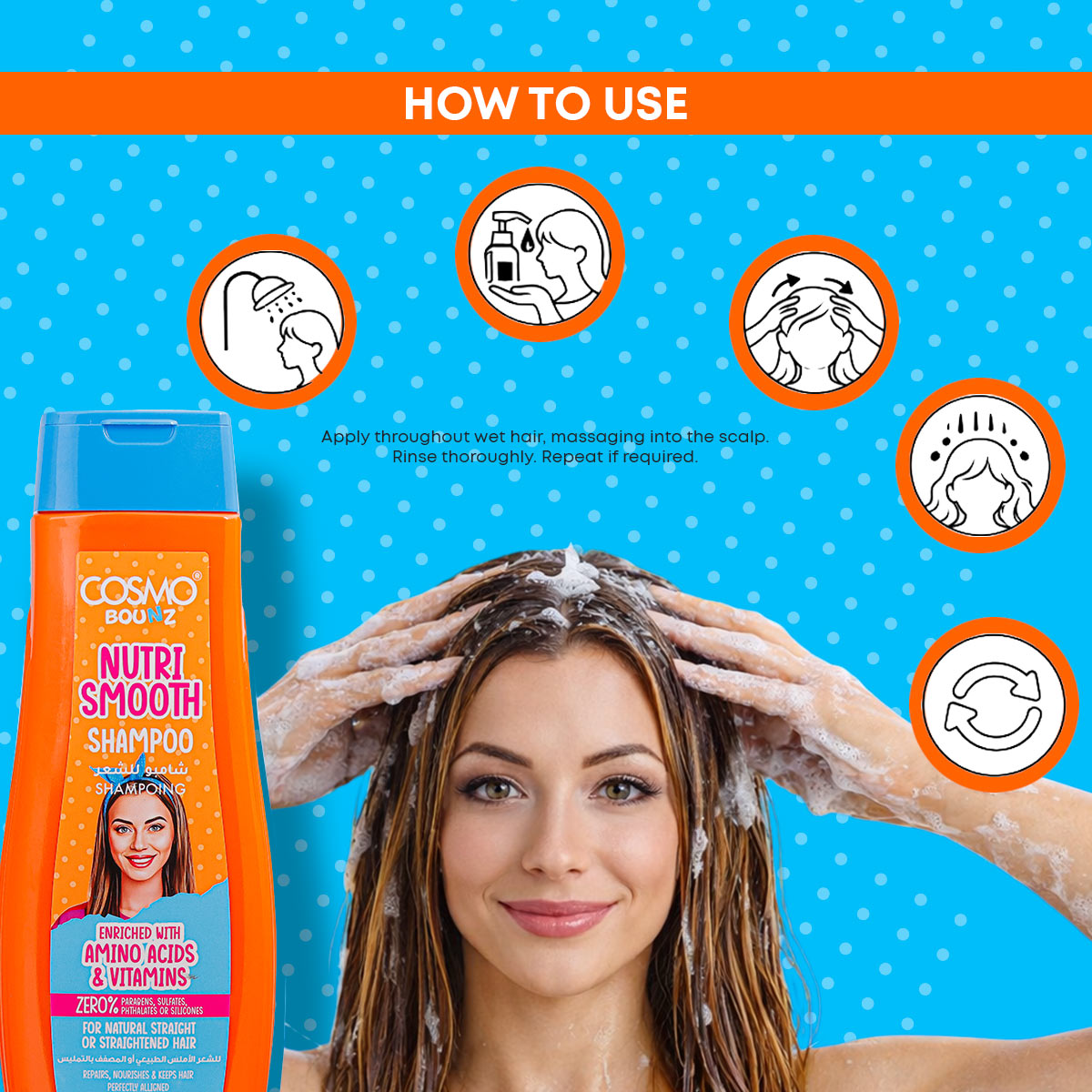 Bounz Nutri Smooth Shampoo