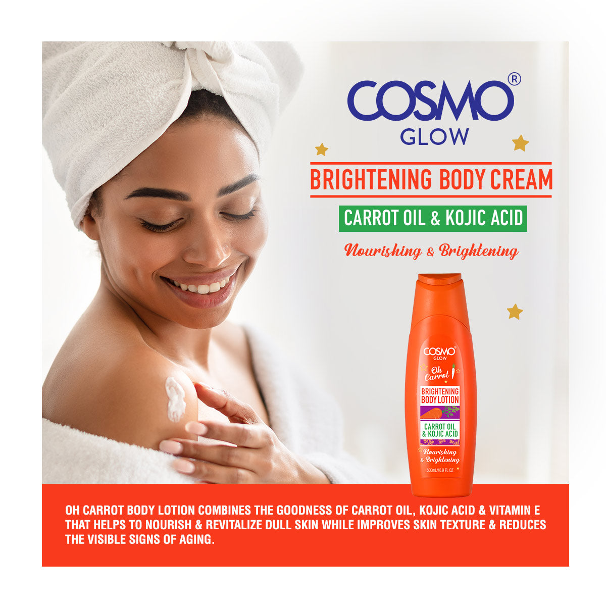Cosmo Glow Brightening Body Lotion