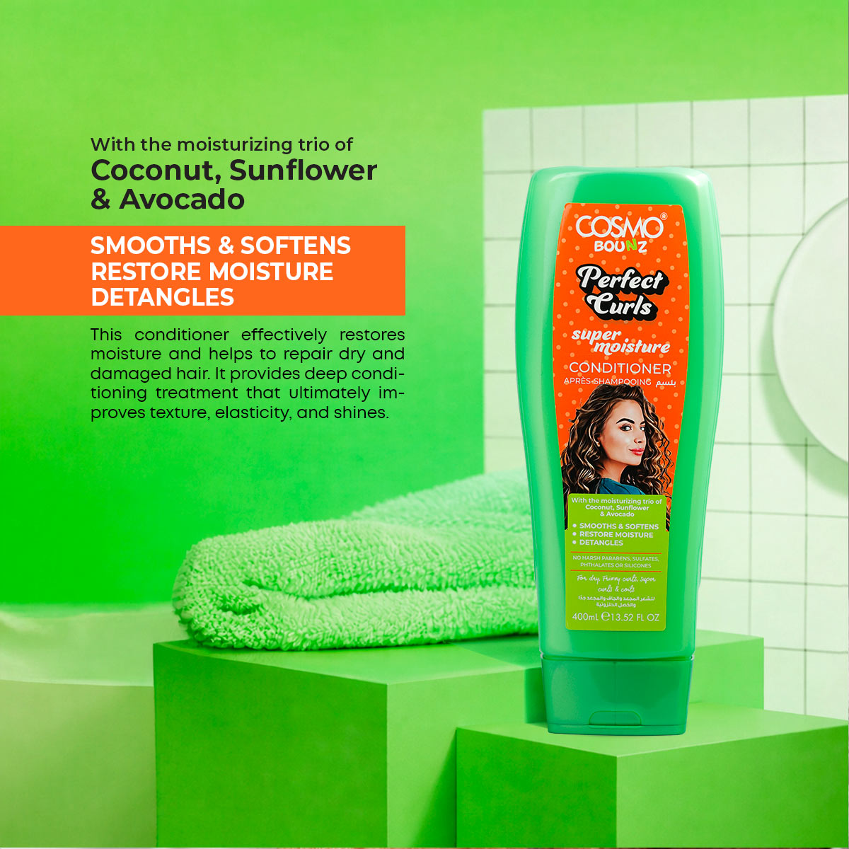 Bounz Perfect Curls Super Moisture Conditioner