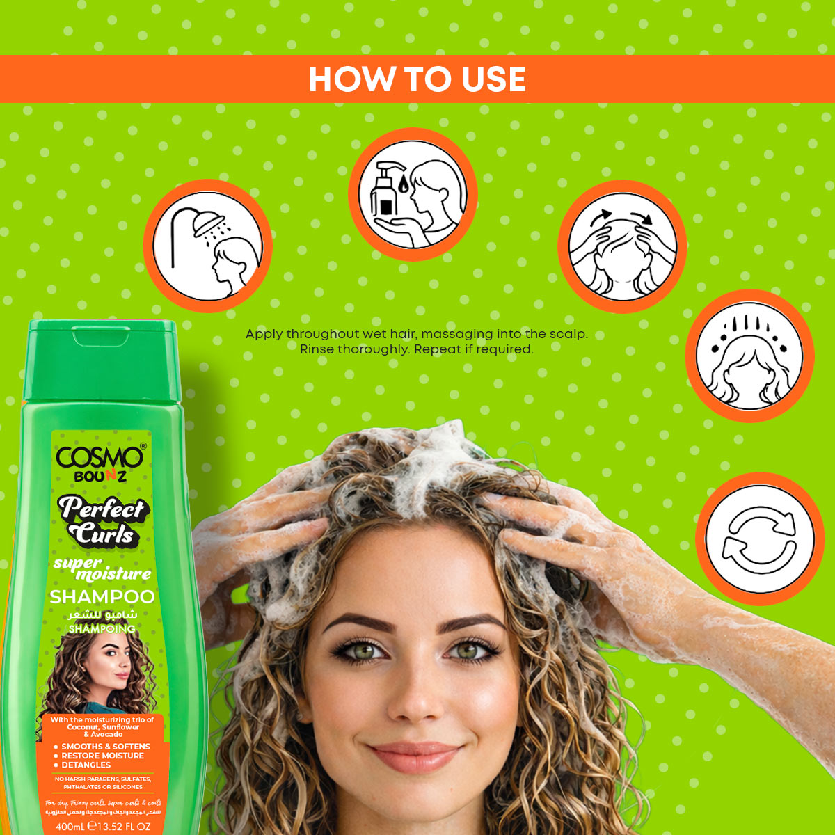 Bounz Perfect Curls Super Moisture Shampoo